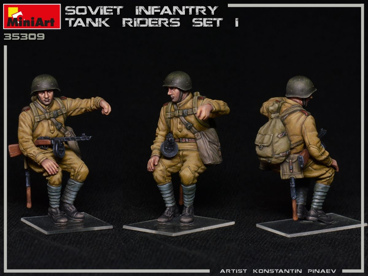 MiniArt 35309 SOVIET INFANTRY TANK RIDERS SET 1 1/35 – imagen 15