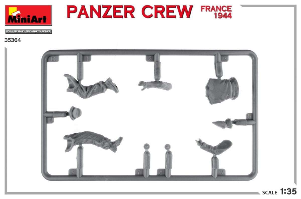 MiniArt 35364 PANZER CREW. FRANCE 1944 1/35 – imagen 2