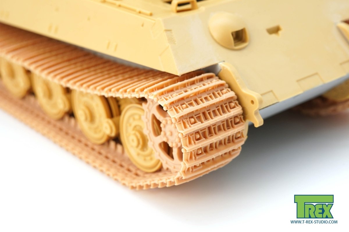 T-Rex Studio TR84003 King Tiger Late 18 Teeth Tracks w/Sprockets 1/48 – Bild 4