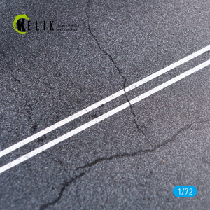 KELIK KS72033 ASPHALT ROAD - BASE - ACRYLIC 3 MM (180 X 214 MM) 1/72 – imagen 4