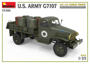 MiniArt 35380 U.S. ARMY G7107 4X4 1,5t CARGO TRUCK 1/35 – imagen 7