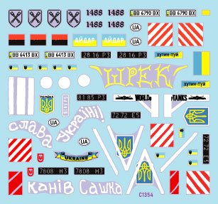 Star Decals 35-C1354 Guerre en Ukraine 2e Bataillon AZOV 2014-2022 1/35 – image 3