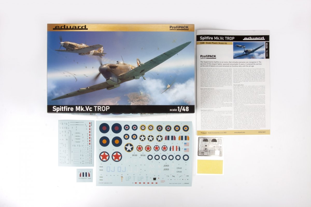 Eduard 82126 Spitfire Mk. Vc TROP 1/48 – image 3