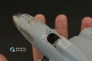 Quinta Studio QC48100 IL-4 vacuformed clear canopy (for Xuntong kit) 1/48 – imagen 6