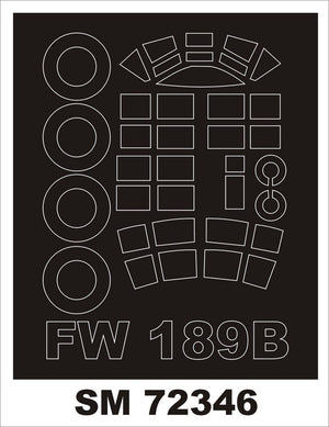 Montex SM72346 Fw 189B 1/72