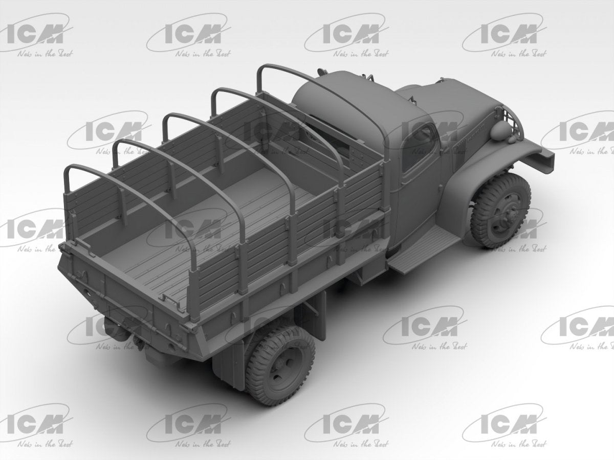ICM 35593 G7107 WWII Army Truck 1/35 – immagine 4