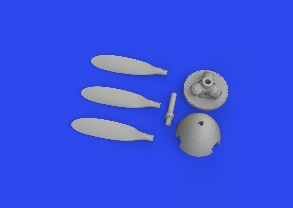 Eduard 648903 Bf 109K-4 propeller PRINT EDUARD 1/48 – Bild 5
