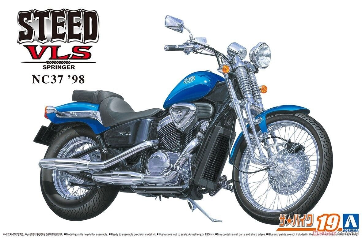 Aoshima 06608 Honda NC37 Steed VLS '98 1/12