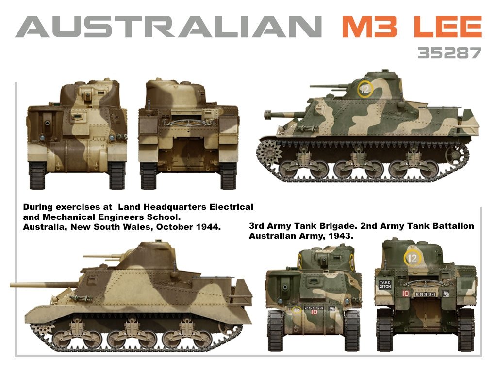 MiniArt 35287 AUSTRALIAN M3 LEE. INTERIOR KIT 1/35 – image 3
