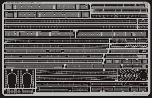 Eduard 53021 USS BB-63 Missouri 1/350 Tamiya – imagen 3