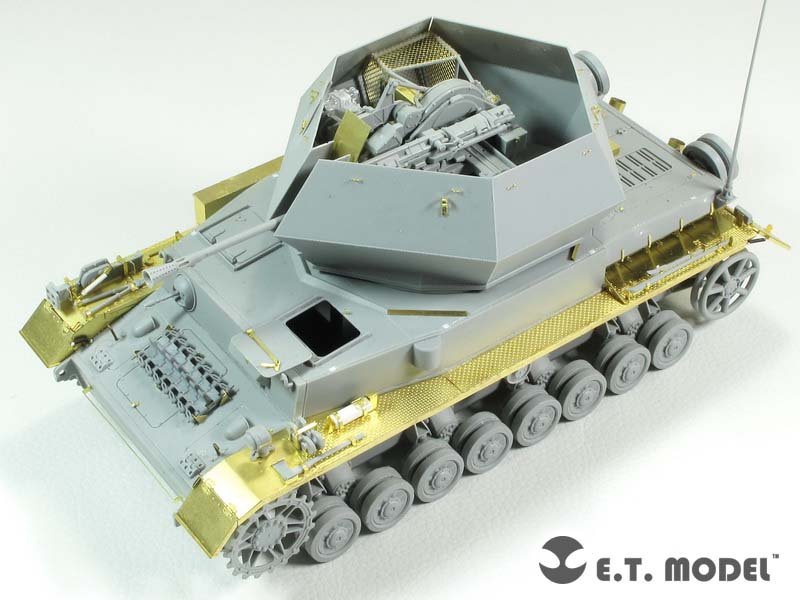 E.T. Model E35-171 WWII German Flakpanzer IV “Ostwind” (For DRAGON 6550) 1/35 – imagen 6
