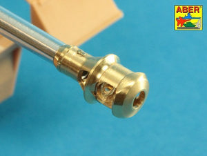Aber 35L-237 75mm KwK40L/48 barrel with middle model muzzle brake for Germ.Pz.Kpfw.VI, Ausf.H 1/35 – immagine 5