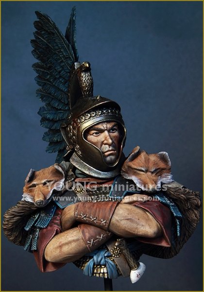 Young Miniatures YH1842 Roman Cavalry Officer - 3rd Century after Christ German1/10 – imagen 3