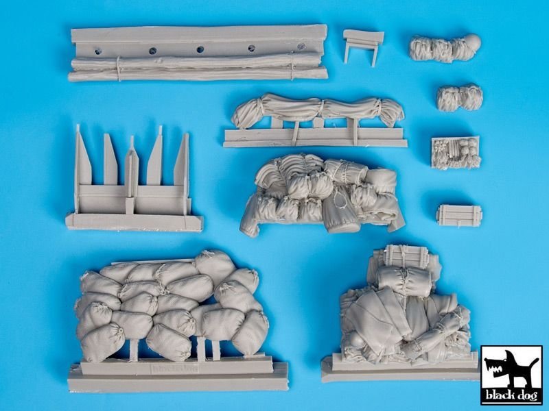 Black Dog T35081 Sherman 75mm Normandy accessories set 1/35 – imagen 6