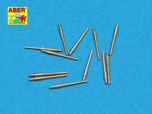 Aber 1/700L-19 Ensemble de 12 canons de 152 mm pour cuirassés de la marine britannique : Nelson, Rodney 1/700