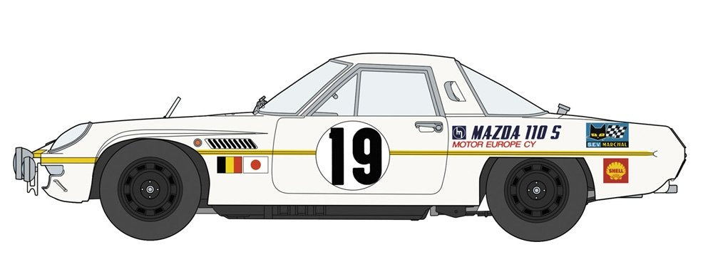Hasegawa CH50 Collectors&amp;#39; Hi-Grade Series Mazda Cosmo Sport 1968 Marathon de la Route Super Detail 1/24 – imagen 6
