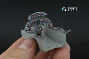 Intérieur imprimé en 3D et coloré sur papier décalcomanie Quinta Studio QD32246 F-104A (Italeri) 1/32 – image 11