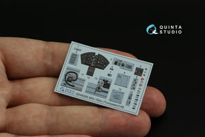 Quinta Studio QD48285 MiG-15bis 3D-Printed &amp;amp; coloured Interior on decal paper (Trumpeter) 1/48 – Bild 6
