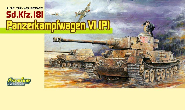 Dragon 6352 Sd.Kfz.181 Panzerkampfwagen VI (P) 1/35