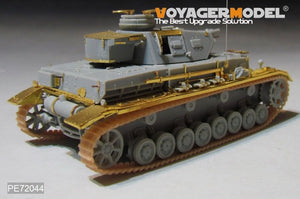 Voyager Model PE72044 WWII German Pz.Kpfw.IV Ausf.F1 for DRAGON 7231 1/72 – immagine 3