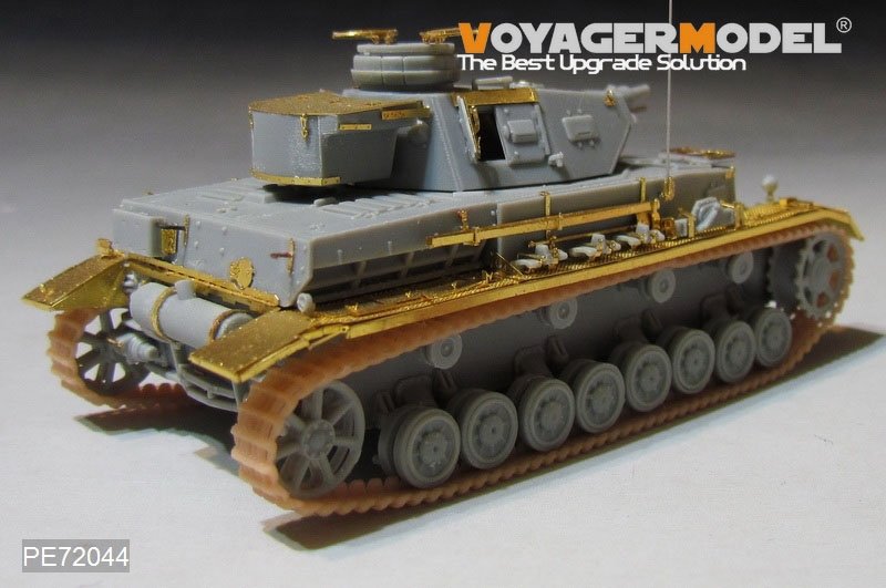 Voyager Model PE72044 WWII German Pz.Kpfw.IV Ausf.F1 for DRAGON 7231 1/72 – immagine 3