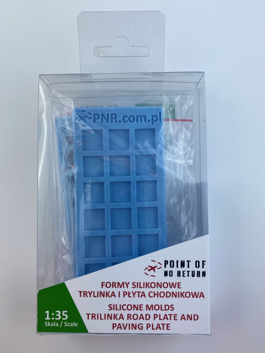 Moules en silicone Point of no Return 3522029. Trylinka et dalle de pavage 1/35 – image 2