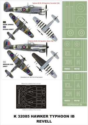 Montex K32085 Hawker Typhoon IB 1/32