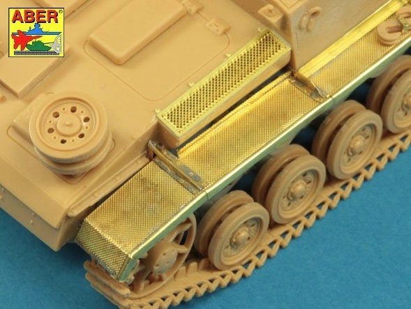 Aber 48048 Fenders for Stug. III, Ausf. G Tamiya 1/48 – image 11