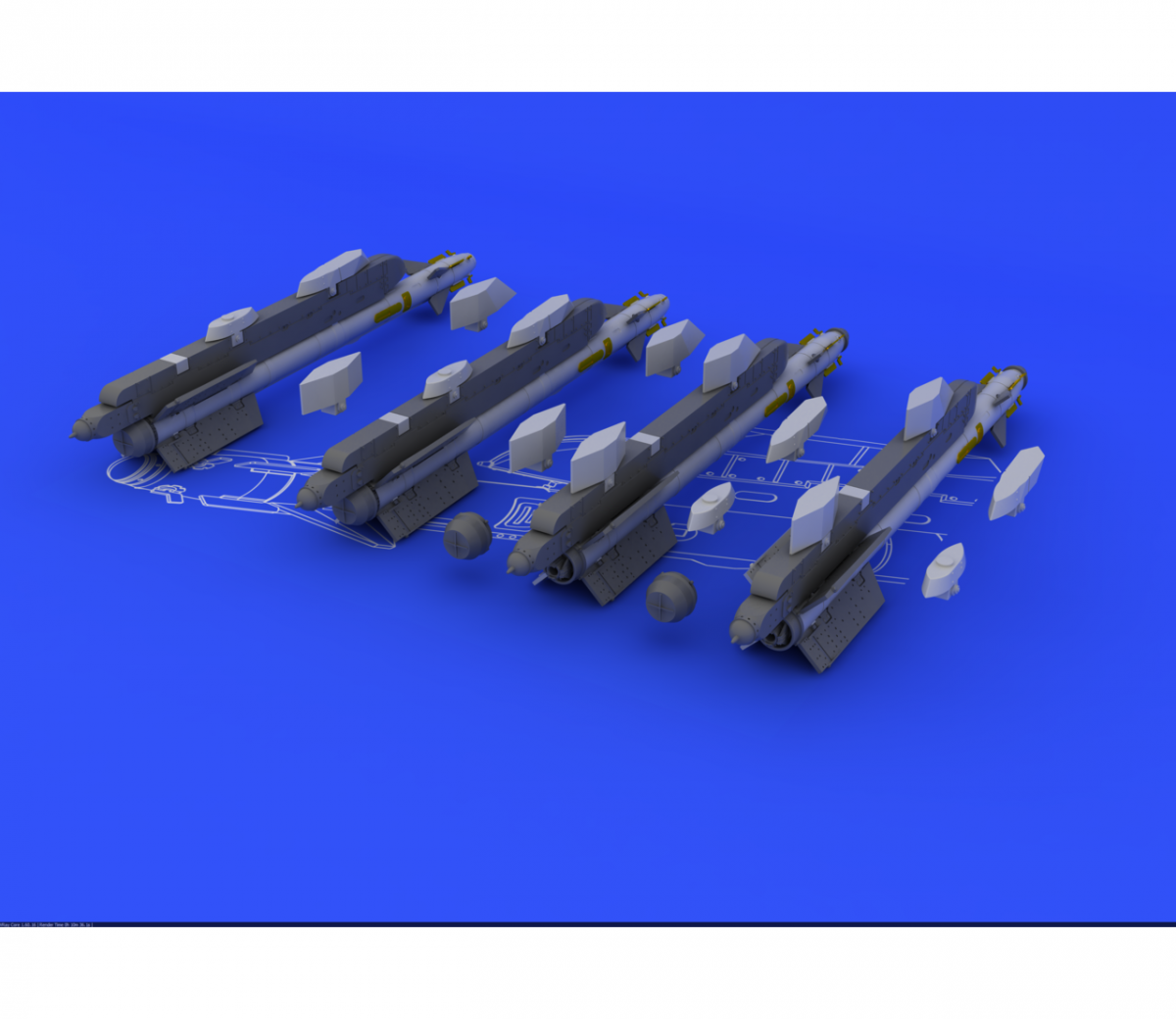 Eduard SIN64813 RUSSIAN MODERN AIRCRAFT MISSILES 1/48 – Bild 8
