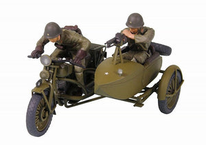 Pit-Road G50 IJA Type 97 Motorcycle Rikuo with Figure 1/35 – imagen 2