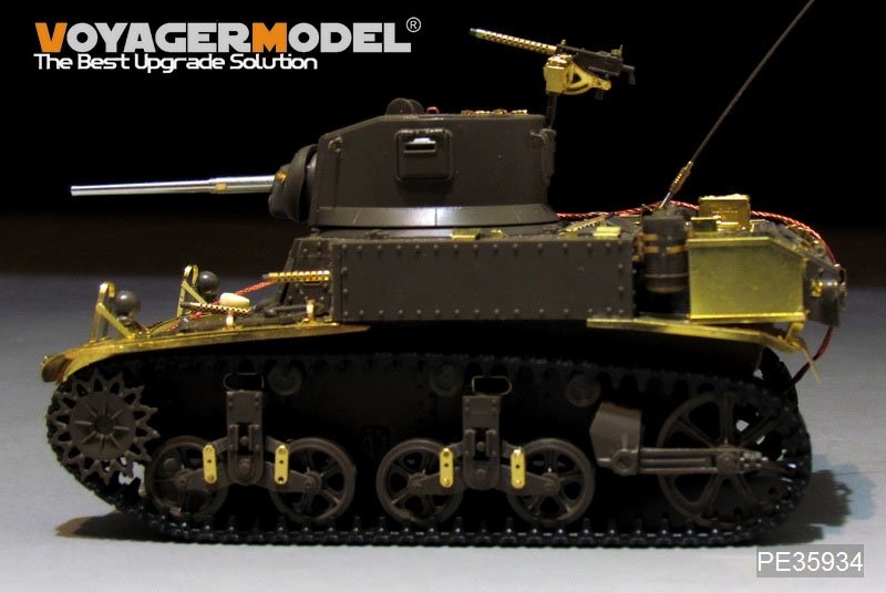 Voyager Model PE35934 WWII US M3 Stuart light tank basic For TAMIYA 35360 1/35 – imagen 16