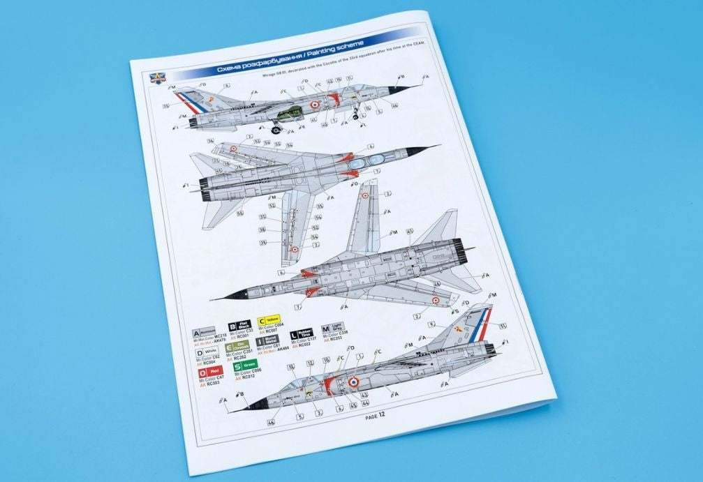 Modelsvit 72056 Mirage G8.01 1/72 – image 11