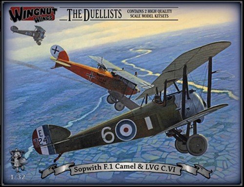 Wingnut Wings 32803 Sopwith F.1 Camel and LVG C.VI 1/32
