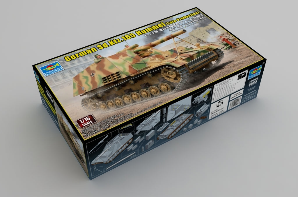 Trumpeter 00953 German Sd.Kfz.165 Hummel Late Production 1/16 – imagen 2