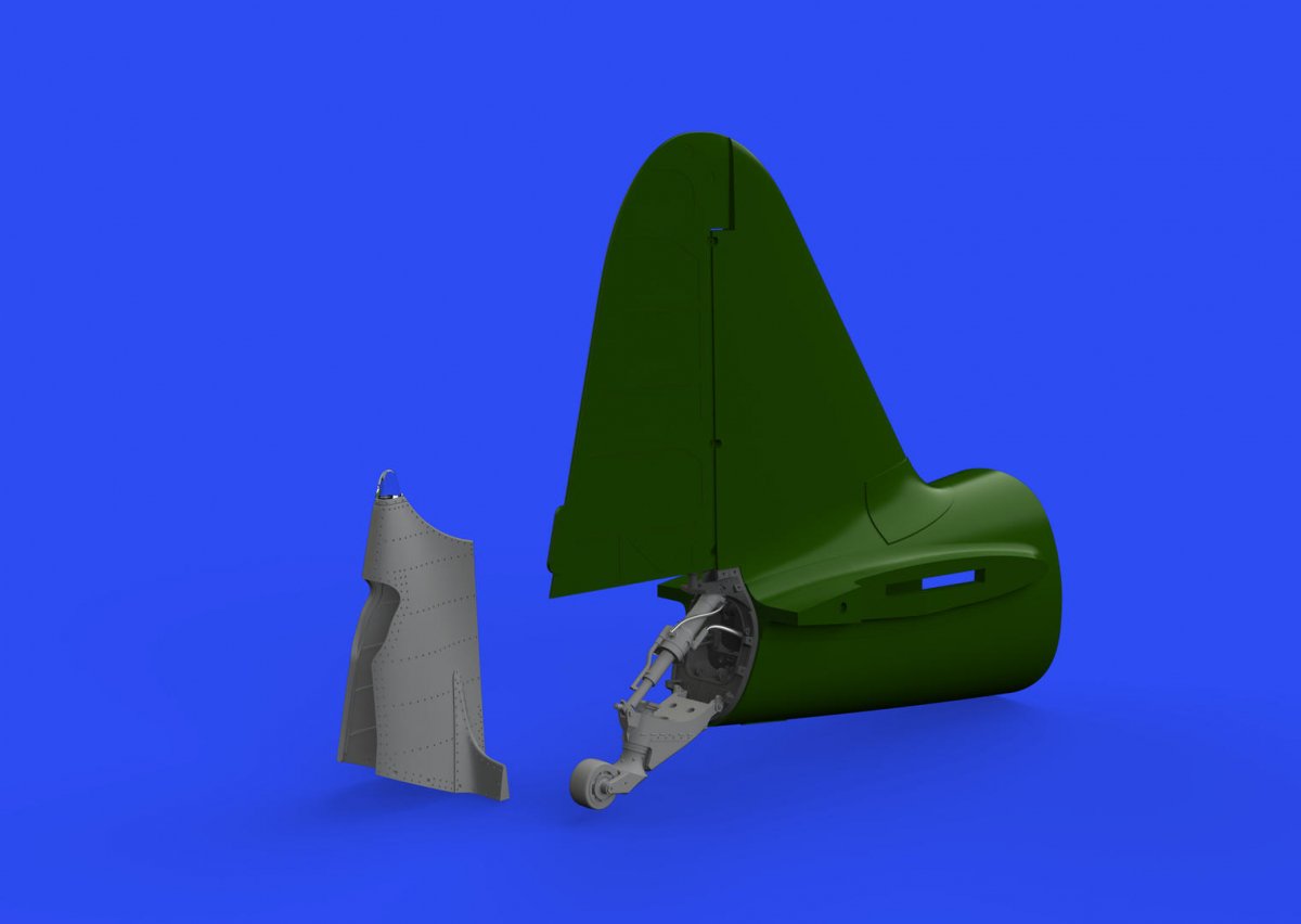 Eduard 648772 A6M2 tailwheel PRINT EDUARD 1/48 – zdjęcie 2