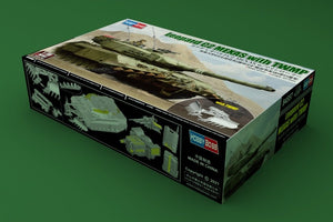 Hobby Boss 84557 Leopard C2 MEXAS with TWMP Track Width Mine Plow 1/35 – Bild 2