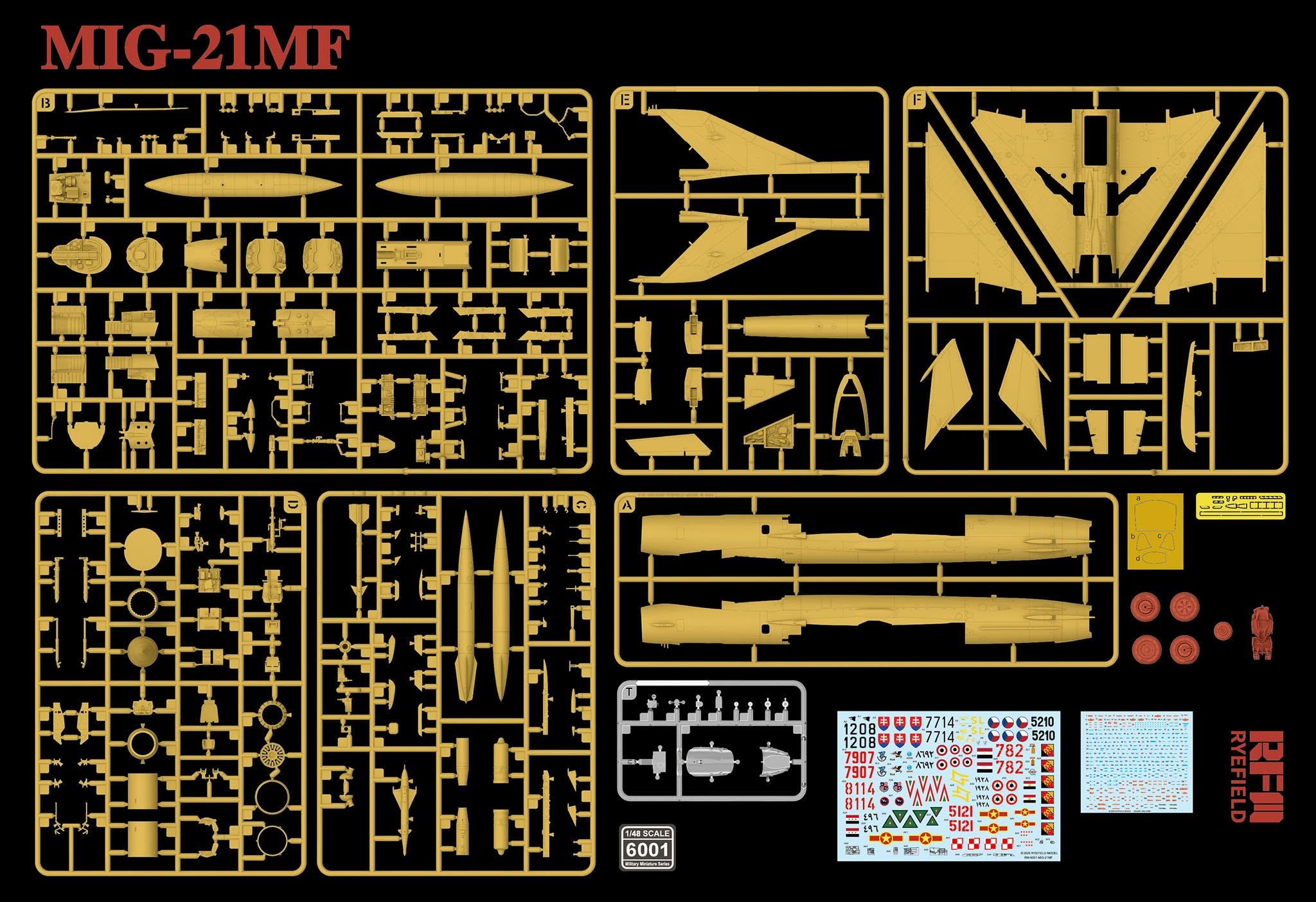 Rye Field Model 6001 MIG-21MF 1/48 – image 2
