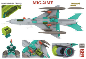 Rye Field Model 6001 MIG-21MF 1/48 – image 3