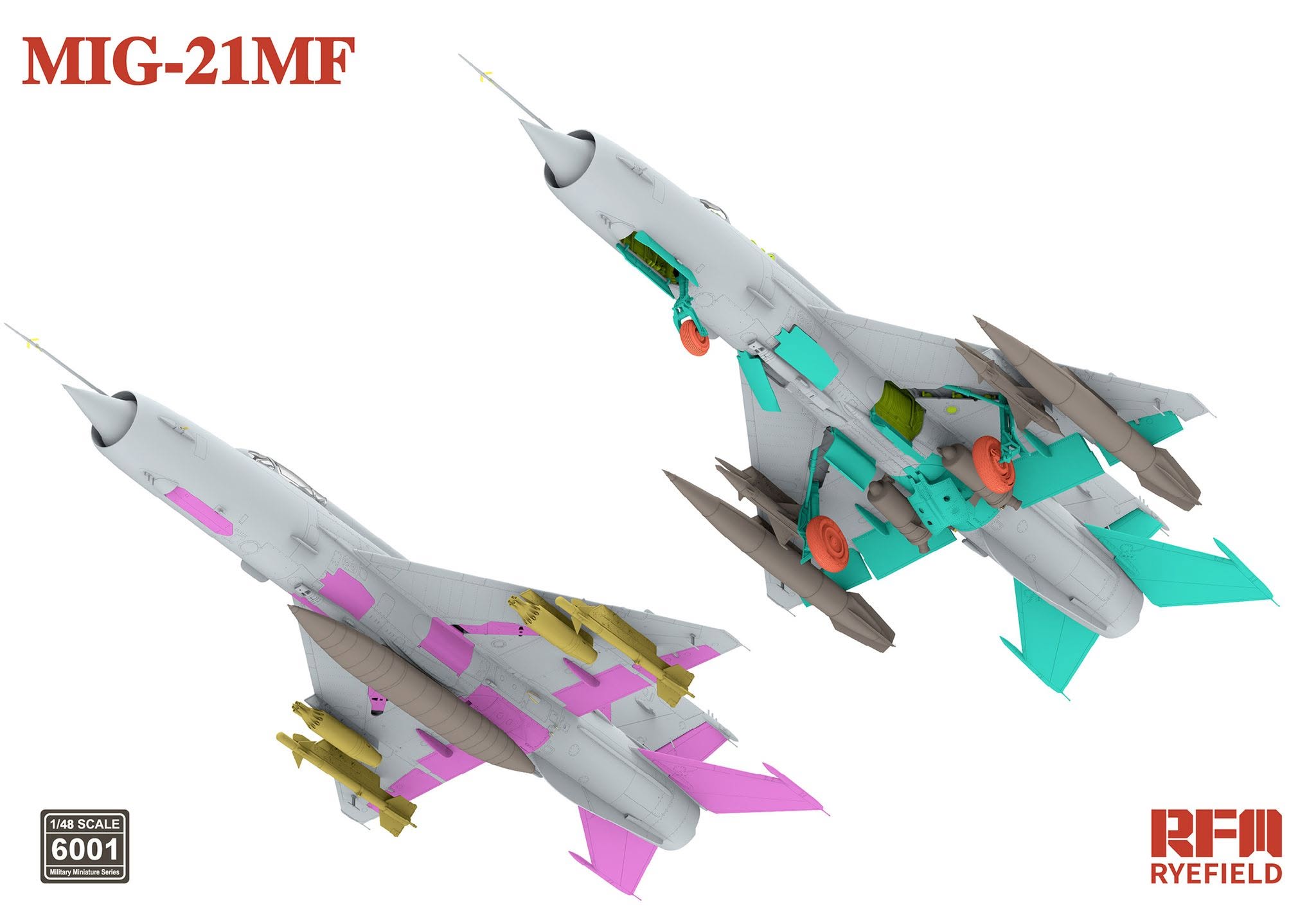 Rye Field Model 6001 MIG-21MF 1/48 – image 7