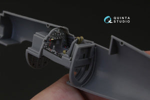 Quinta Studio QD72023 F4U-1 Corsair (Bird cage) 3D-Printed &amp;amp; coloured Interior on decal paper (for Tamiya kit) 1/72 – imagen 6