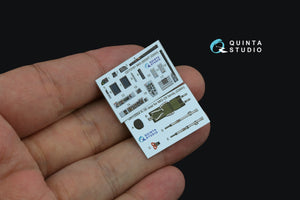 Quinta Studio QD72161 MiG-29SMT 3D-Printed &amp;amp; coloured Interior on decal paper (GWH) 1/72 – imagen 4