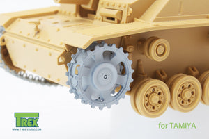 T-Rex Studio TR35007-2 Stug III Sprocket Set (Early Version) for TAMIYA 1/35 – imagen 2