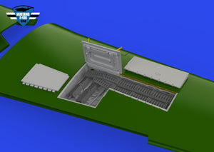 Eduard 648997 P-51B / C gun bays PRINT EDUARD 1/48 – imagen 4