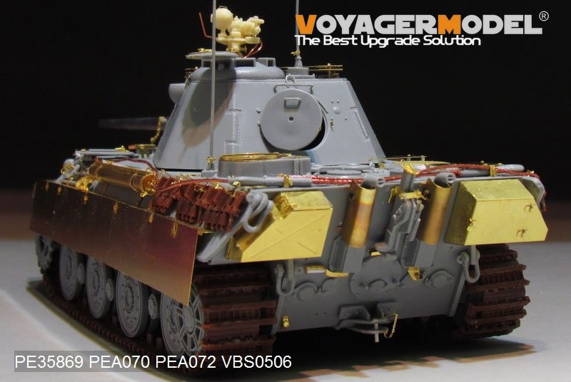 Voyager Model PE35869 WWII German Panther II tank basic for AMUSING HOBBY 1/35 – Bild 9