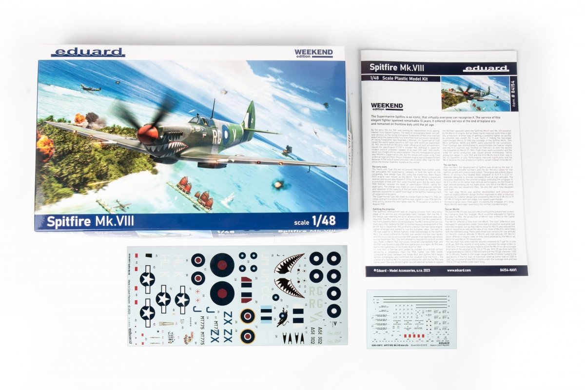 Eduard 84154 Spitfire Mk.VIII Weekend edition 1/48 – zdjęcie 3