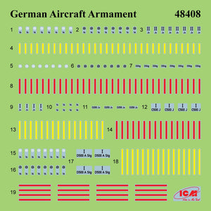 ICM DS4805 Airfield of the Luftwaffe bomber group 1/48 – image 3
