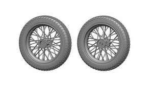 Art Scale Kit A35006 HD-WLA Motorbicycle - Wheels and Cylinders Detail Set rec. for MiniArt 1/35 – imagen 2