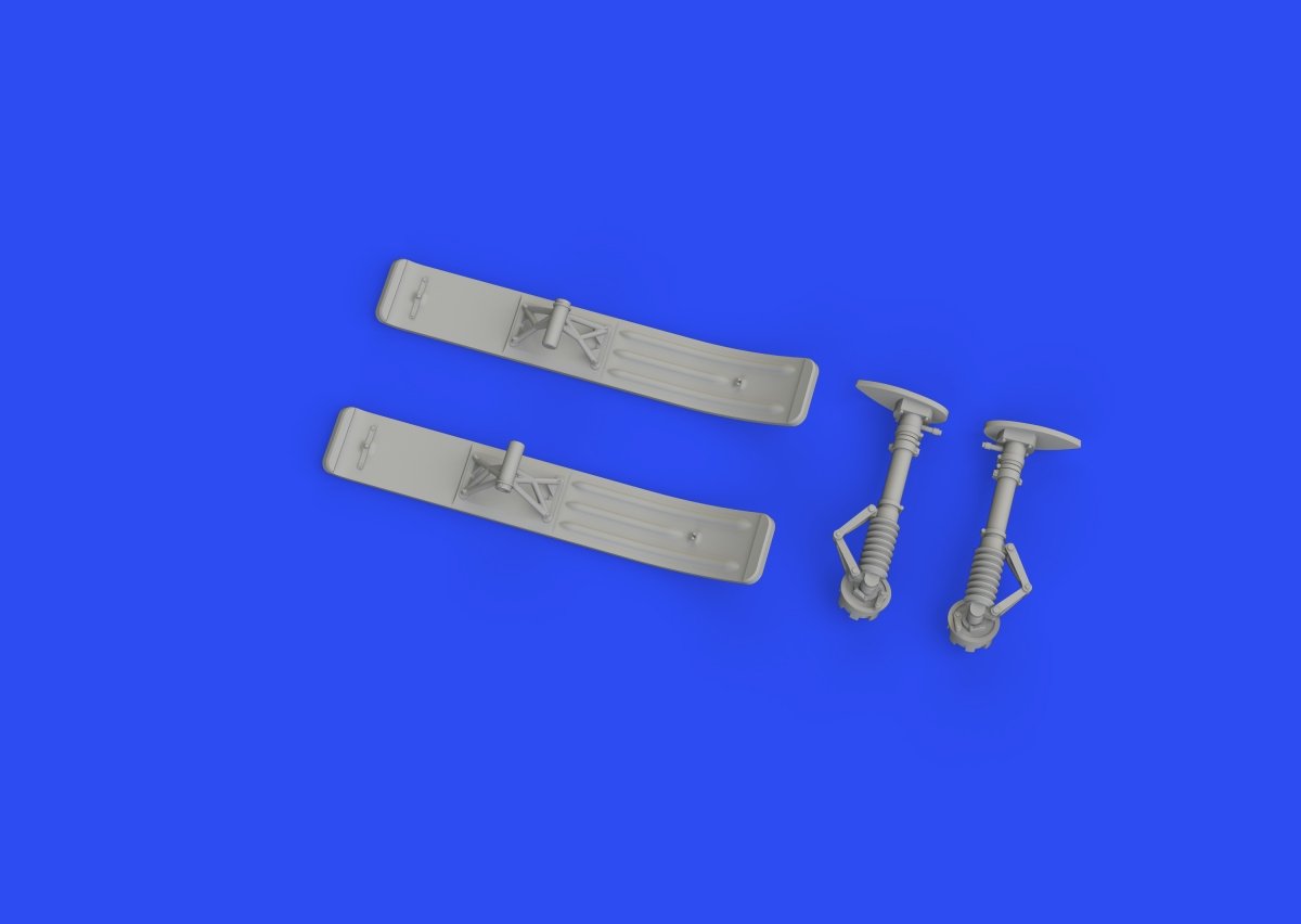 Eduard 648752 Z-126/226 landing gear skis PRINT EDUARD 1/48 – imagen 3