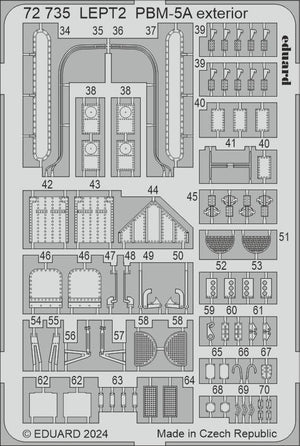 Eduard 72735 PBM-5A extérieur ACADEMY 1/72