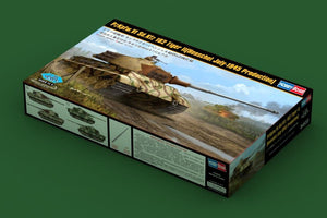Hobby Boss 84533 Pz.Kpfw.VI Sd.Kfz.182 Tiger II (Henschel July-1945 Production) 1/35 – imagen 2